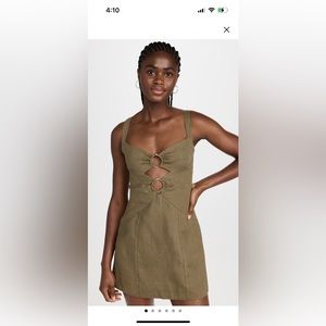 Rumer Byron Ring Mini Dress